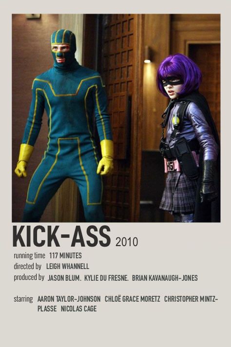 Kickass Movie Poster, Kickass Poster, Film Checklist, Kickass Movie, Dave Lizewski, Slc Punk, Movie Recs, Fire Movie, Movie Wall