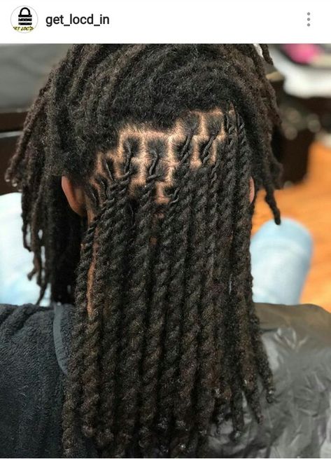 Two strand twists with locs Styles Locs, Twist Locs, Locs Natural Hair, 2 Strand Twist, Locs Natural, Hairstyles Girl, Braids For Medium Length Hair, Toddler Hairstyles, Two Strand Twists