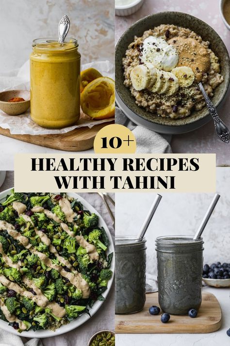 13 Healthy Recipes With Tahini | Walder Wellness, Dietitian (RD) Recipes Using Tahini Paste, What To Do With Tahini, Recipes With Tahini Sauce, Recipes With Tahini, Packable Snacks, Tahini Recipes, Walder Wellness, Tahini Sauce Recipe, Avocado Recipes Healthy