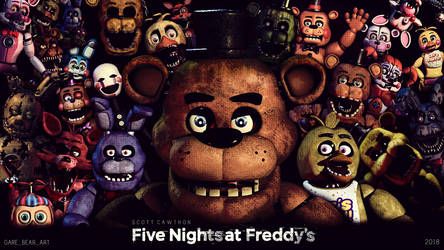 Fnaf wallpaper 2014-2018 by GareBearArt1 Hell Knight, Fnaf Wallpaper, Fnaf Photos, Doom 3, Golden Freddy, 90s Wallpaper Hip Hop, Toy Bonnie, Western Wallpaper Iphone, Scary Wallpaper