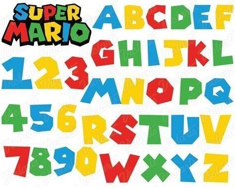 Mario Letters, Tatto Lips, Mario Alphabet, Super Mario Font, Mario Font, Mario Bros Birthday Party Ideas, Nintendo Party, Super Mario Bros Birthday Party, Mario E Luigi