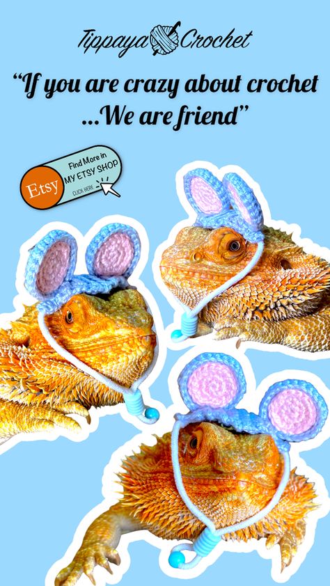 Hat Crochet Patterns for Bearded Dragon 
By Tippaya Crochet

#crochetpatterns #bearddragon #hatbearddragon #crochetamigurumi
#amigurumipatterns
#crochetpatternseasy
#crochetpatternsforbeginners Bearded Dragon Crochet Pattern, Bearded Dragon Crochet, Crochet Bearded Dragon, Hat Crochet Patterns, Bearded Dragon Clothes, Dragon Crochet Pattern, Crochet Beard, Small Crochet Gifts, Dragon Crochet