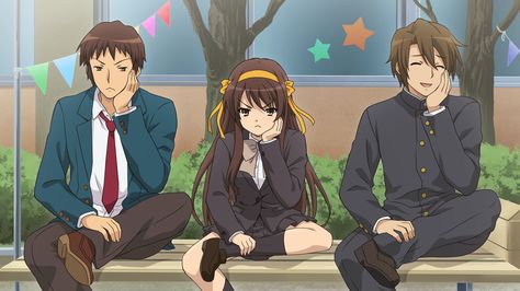 The Melancholy Of Haruhi Suzumiya, Full Hd Pictures, Haruhi Suzumiya, Moe Anime, Kyoto Animation, Hd Pictures, Manga Boy, Manga Cosplay, Manga Characters