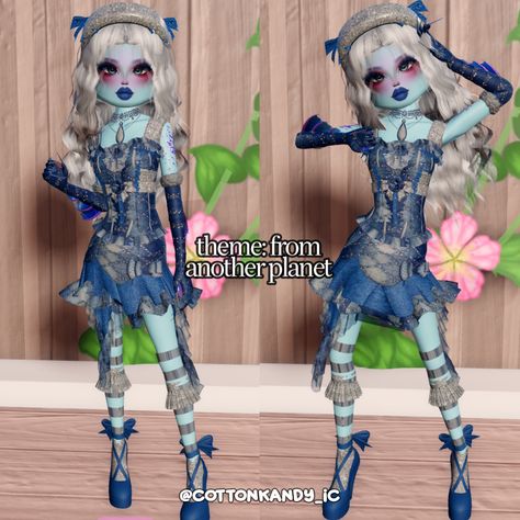 dress to impress theme from another planet outfit inspo no vip Dress To Impress From Another Planet, Planet Outfit, Planet Dresses, Dti Fits, Another Planet, Dti Outfits, Dress To Impress Outfits, Outfit Dress, My Dress