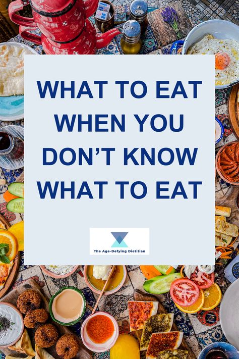 What To Eat When You Don’t Know What To Eat Quick Pizza, Meal Inspiration, Easy Meal Ideas, Feel Stuck, Nourishing Foods, Health And Wellness Coach, Did You Eat, Balanced Meals, Eat Smart