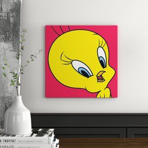 Bird Paintings On Canvas, Mini Toile, Disney Canvas Art, Kids Canvas Art, Looney Tunes Tweety, Small Canvas Paintings, Canvas Painting Tutorials, Cute Canvas Paintings, Easy Canvas Art