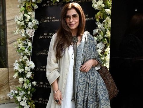 Dimple Kapadia, Silk Kurti Designs, Wedding Lehenga Designs, New Pic, Becoming An Actress, Essential Oils For Hair, Creative Portrait Photography, Boho Chic Dress, All Black Looks