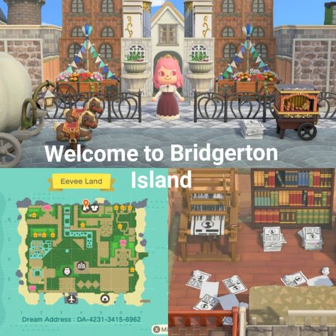 Dream adress to a amazing Bridgerton Island. Victorian Animal Crossing Island, Animal Crossing Bridgerton, Victorian Acnh, Acnh Victorian Island, Acnh Elegant, Acnh 2023, Bridgerton Theme, Acnh Inspiration, Map Ideas