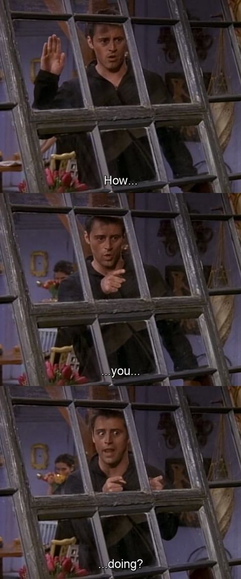 oh joey<3 Funny Quotes For Friends, Friends Joey, Joey Friends, Quotes For Friends, Friends Best Moments, Friend Jokes, Friends Episodes, Funny Friends, Joey Tribbiani