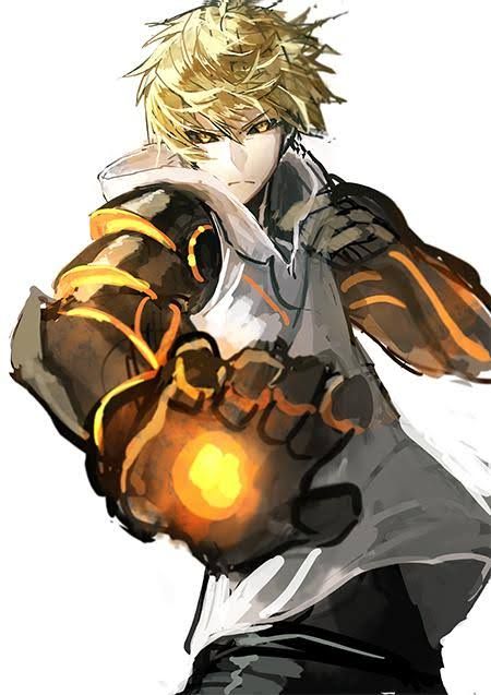 Genos Fanart, One Punch Man Funny, Genos Wallpaper, Saitama One Punch, Saitama One Punch Man, Cyborgs Art, One Punch Man Anime, Pixel Art Characters, Cool Anime Guys