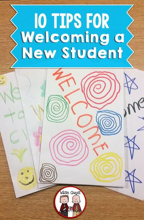 10 Tips for Welcoming a New Student Student Council Activities, Student Ambassador, Student Leadership, School Planning, Teacher Board, Classroom Management Ideas, Modern Classroom, Classroom Culture, Wise Guys