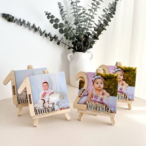 First Birthday Party Favors, Birthday Photo Frame, 1st Birthday Gift, 2nd Birthday Gift, Personalized 1st Birthday, One Year Old Birthday 1st Birthday Souvenir Ideas, First Birthday Party Favors, Baby Converse Shoes, One Year Old Birthday, First Birthday Party Favor, Baby Photo Frames, 2nd Birthday Gifts, Party Favors Birthday, Memory Table