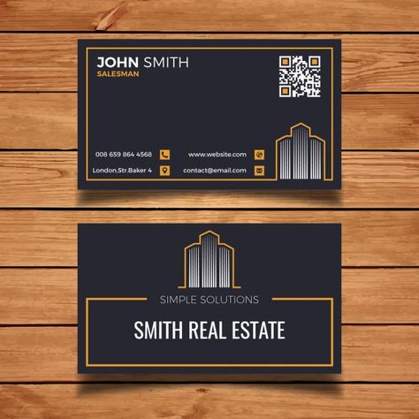 Vip Card Design, Visit Card, Graphic Design Business Card, Custom Flyers, Real Estate Business Cards, White Business Card, Visiting Card Design, House Logo, Card Business