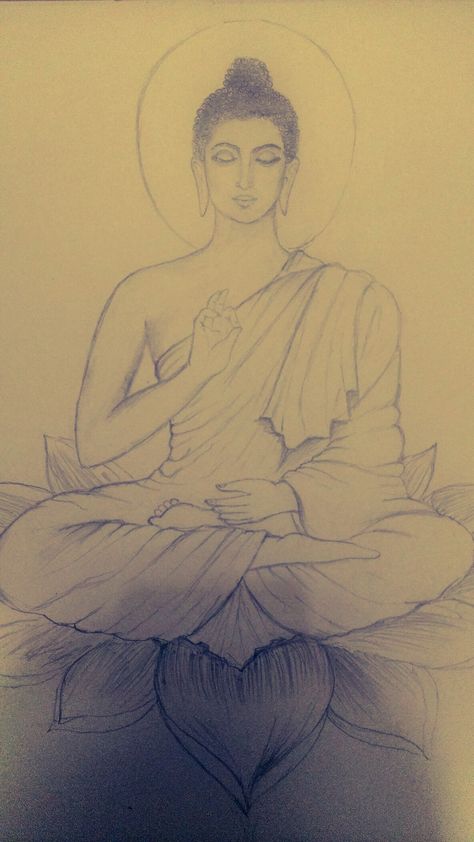 Gautama Buddha Gautama Buddha Drawing, Buddha Pencil Sketch, Drawing Pencil Art, Buddha Drawing, Best Anime Drawings, Gautama Buddha, Drawing Pencil, Pencil Sketch, Pencil Art