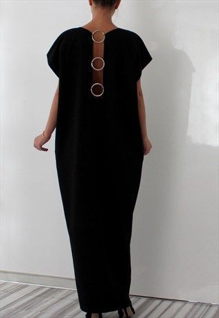 Sukienki Maksi, Maxi Shift Dress, Mode Kimono, Open Backs, Abaya Fashion, 가을 패션, African Fashion Dresses, Dress Party, African Dress