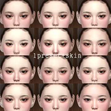 nose preset | euno sims cc on Patreon Chin Cc Sims 4, Sims Cc Nose Preset, Sims 4 Cc Asian Preset, Sims Cc Presets Eyes, Sims 4 Eye Presets Patreon, Cheek Preset Sims 4, Sims 4 Korean Presets, Sims 4 Cc Face Shape Presets, Sims 4 Cc Nose Shape