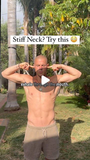 Juergen Horn on Instagram: "This @humangarage Fascial Maneuver has helped me release tension in my neck and get more mobile too.

It’s very simple to perform and works super well.

Try it out and let me know in the comments how it makes you feel :)" Neck Mobility Exercises, Neck Tension Stretches, How To Release Tension In Neck, How To Release Neck Tension, Neck Mobility Stretches, Releasing Neck Tension, Release Neck Tension, Human Garage, Stiff Neck