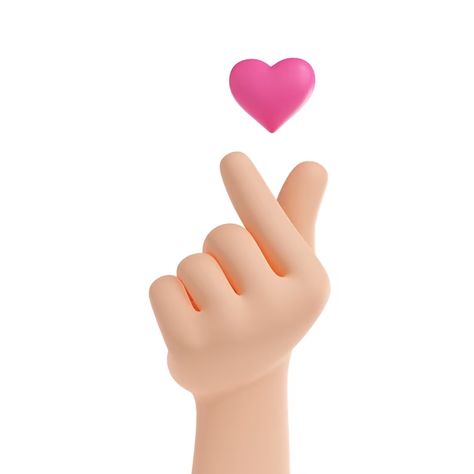 Free Photo | 3d render korean finger heart symbol i love you Korean Finger Heart, Finger Heart, 3d Hand, Heart Symbol, Heart Hands, 3d Render, Free Photo, Free Photos, Peace Gesture