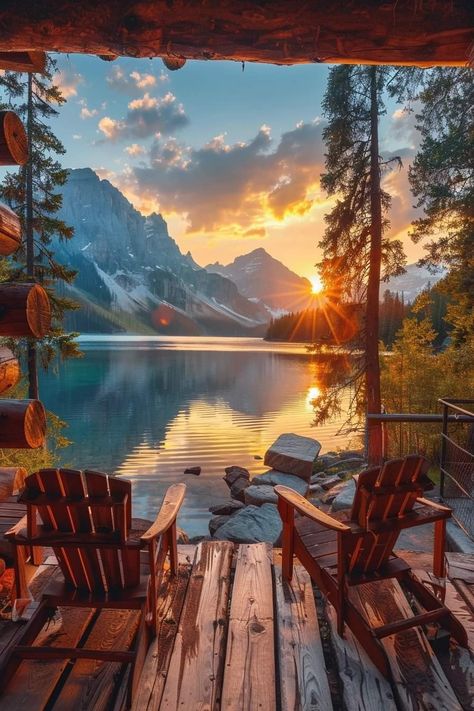 Dreamy Forest, Cabin Weekend, Weekend Inspiration, Mountain Cabins, Cabin Aesthetic, Cabin Retreat, Camping Inspiration, Reconnect With Nature, Mountain Lakes