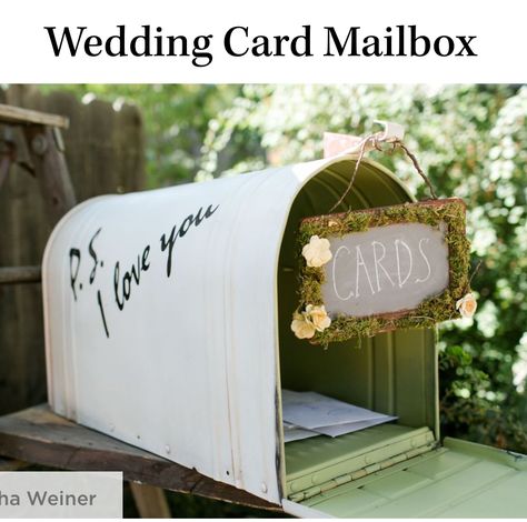 Old Mailbox For Wedding Cards, Wedding Card Mailbox Ideas, Mailbox For Wedding Cards, Wedding Mailbox Ideas, Old Mailbox Ideas, Wedding Mailbox Card Holder, Mailbox Wedding Card Holder, Mailbox Wedding, Wedding Card Mailbox