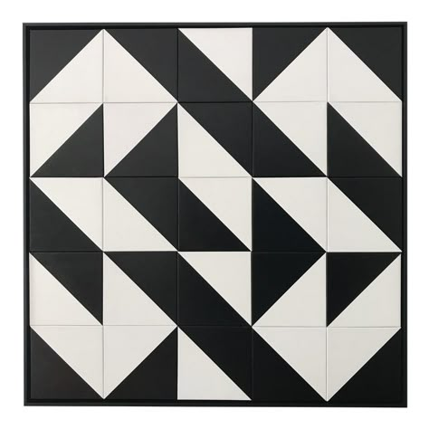 Tile Design Pattern, Black And White Quilts, Floor Tile Design, Abstract Geometric Art, Floor Patterns, Tile Patterns, Geometric Art, Tile Design, 인테리어 디자인