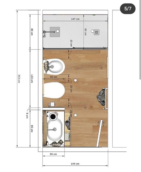 Bathroom Layout Plans, Tile Walls, Detail Arsitektur, Small Bathroom Layout, Bathroom Dimensions, Bathroom Design Layout, Bathroom Plans, Bathroom Floor Plans, Washroom Design