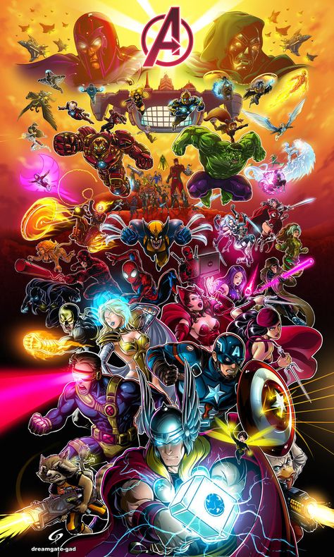 Marvel Avengers Alliance Assemble Forever by GAD by Dreamgate-Gad Marvel Avengers Alliance, Wallpaper Avengers, Avengers Alliance, Avengers Cartoon, Karakter Marvel, Marvel Characters Art, Marvel Superhero Posters, Marvel Artwork, Pahlawan Marvel