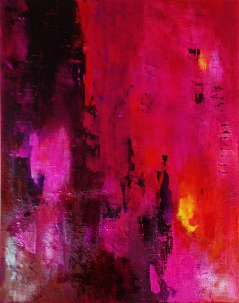 Pinkish Maroon Acrylic Abstract on 22 x 28 inch wrapped canvas with lots of texture - heavy gel Maroon Abstract Painting, Magenta Palette, Nonrepresentational Art, Sharpie Shoes, Pink Abstract Art, Ocean Surf, Soyut Sanat Tabloları, Abstract Art Inspiration, Acrylic Abstract