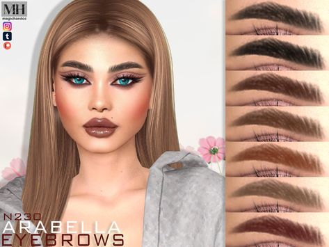 Sims4 Cc Brows Patreon, Sims 4 Brows Patreon, Sims 4 Cc Patreon Eyebrows, Sims 4 Eyebrows Patreon, Sims 4 Cc Brows, Urban Makeup, Bushy Brows, Die Sims 4, Makeup Cc