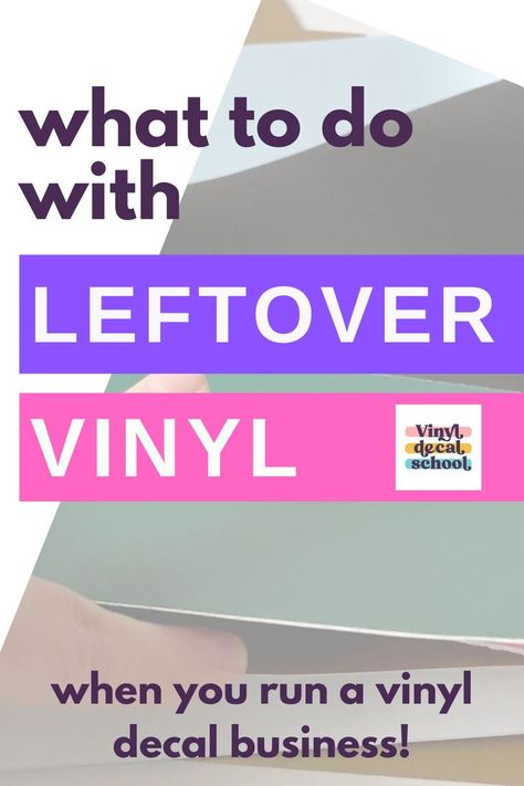 Vinyl Offcuts // What To Do With Scrap Vinyl // What to do with left over vinyl // Vinyl Decal Ideas // Vinyl Decal Business tips and ideas Decal Business, Decal Ideas, Vinyl Fabric, Vinyl Siding, Vinyl Sheets, Left Over, Pvc Vinyl, What To Make, What Can I Do