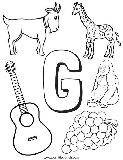 Dayhome Activities, Letter G Activities, Daycare Curriculum, Letter B Worksheets, Plants Worksheets, Alphabet Crafts Preschool, Fish Coloring, Shape Tracing Worksheets, Shape Coloring Pages