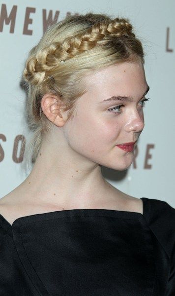 Milkmaid Braid, Easy Hairstyles For School, Girls Braids, Girl Haircuts, Braided Hairstyles Easy, Elle Fanning, Hair Photo, Hairstyles For School