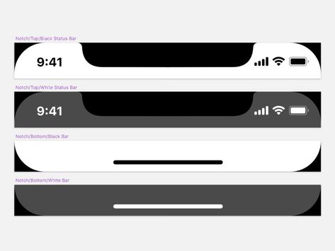 iPhone X Notch Overlays Iphone Notification Template, Bar Wallpaper, Wallpaper Fix, Iphone Template, Top Png, Wallpaper Top, Future Iphone, Screen Recording, Photo Cutout