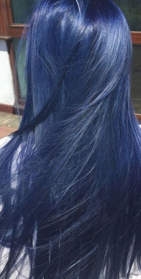 Nice blue hair color inspiration #Women #Fashion Hair Color Inspiration, Blue Hair Color, Dark Blue Hair, Hair Streaks, Pretty Hair Color, Hair Color Blue, Hair Straight, Dye My Hair, Hair Dye Colors