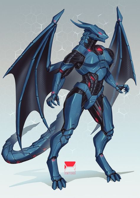 Robot Dragon, Robot Animal, Dragon Armor, Image Spiderman, Karakter Disney, Alien Concept Art, Dragon Artwork, Mythical Creatures Art, Robots Concept