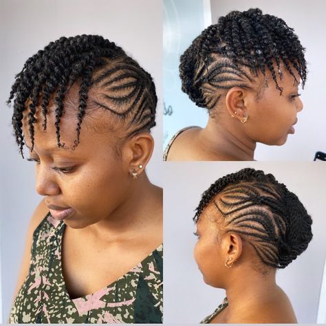 Freehand Hairstyles 2024, Free Hand Plaiting Natural Hair, Free Hand Hairstyles, Nice Braids, Cornrows Natural, African Maternity, Afro Puff Ponytail, Latest Hair Braids, Twists Hairstyles