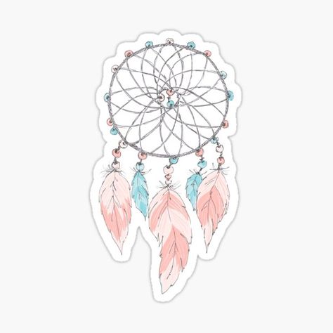 Good Dreams, Dream Catcher Art, Disney Iphone, Instagram Tutorial, Dream Catcher Boho, Paper Crafts Diy Tutorials, Indigenous Art, Aesthetic Stickers, Scrapbook Stickers