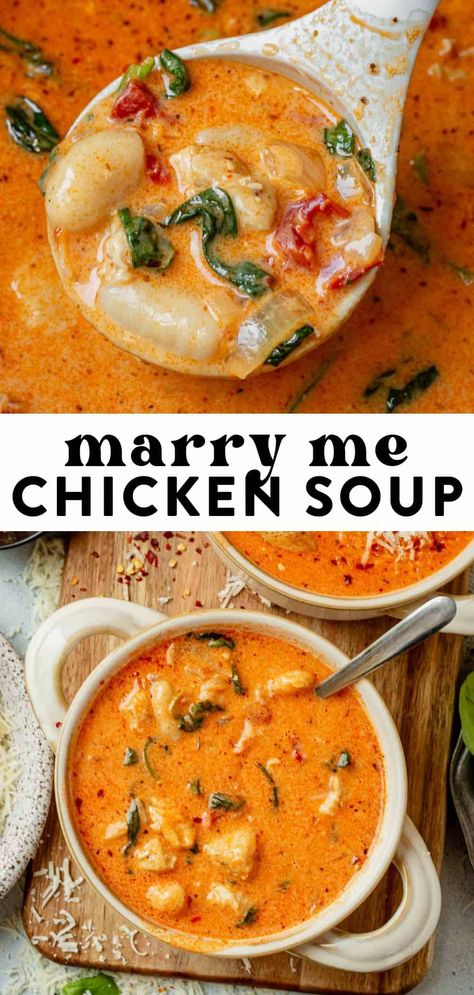 Pumpkin Chicken Soup, Soup Recipes When Your Sick, Chicken Soup For Sickness, Soup Recipes For Sick, Soup For When Your Sick, Soup Sick, Chicken Soup With Spinach, Soup For Sickness, Chicken Spinach Soup