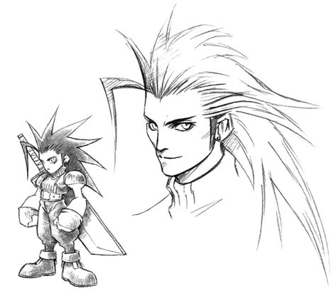 Zack Fair Sketch from Final Fantasy VII #art #artwork #gaming #videogames #gamer #gameart #conceptart #illustration #finalfantasy7 #ff7 #finalfantasyvii #ffvii #finalfantasy #characterdesign Zack Fair Tattoo, Ff7 Concept Art, Final Fantasy Sketch, Zack Ff7, Final Fantasy Concept Art, Traditional Sketches, Tetsuya Nomura, Zack Fair, Crisis Core