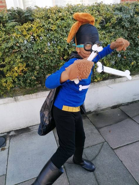 My sons Dog Man outfit. From the Dav Pilkey collection Dog Man and Cat Kid😊🐶 Cat Kids, Mans World, Mens Costumes, Kids Costumes, Crafts For Kids, Mens Outfits, Dogs, Books