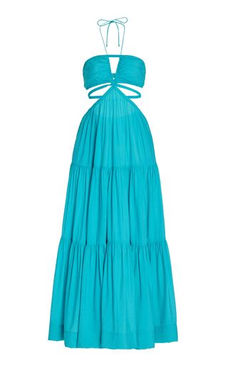 Dress Png, Outfit Png, Cutout Maxi Dress, Looks Party, Tumblr Outfits, Free Flowing, Looks Vintage, Strappy Sandals, Moda Operandi