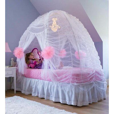 HearthSong Fairy-Tale Bed Tent Princess Bedroom Ideas, Unicorn Bedroom Ideas, Princess Bedrooms, Fairy Bedroom, Unicorn Bedroom, Unicorn Room, Girls Room Ideas, Princess Bedroom, Girl Bedroom Ideas