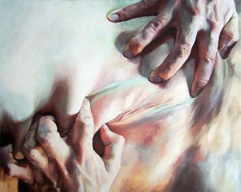 Louie Van Patten, Hands Touching, Jenny Saville, Figurative Kunst, Gcse Art, Arte Inspo, Arte Sketchbook, A Level Art, Ap Art