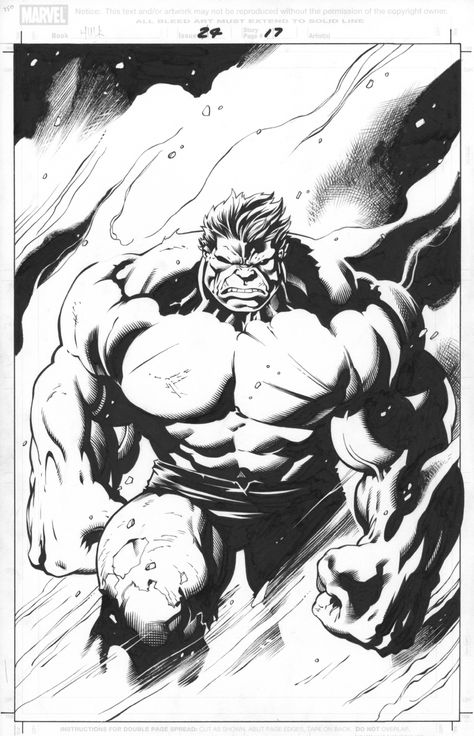 Hulk #24 pg. 17, in Rodney  Rappaport's Ed McGuinness Comic Art Gallery Room Lee Weeks, Olivier Coipel, Marvel Comics Hulk, Frank Cho, Hulk Art, Hulk Comic, The Incredible Hulk, Hulk Marvel, Art Gallery Room