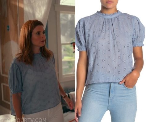 Maddie Townsend Fashion, Clothes, Style and Wardrobe worn on TV Shows | Shop Your TV Maddie Townsend Outfits, Maddie Sweet Magnolias Outfits, Maddie Townsend Style, Sweet Magnolias Outfits, Maddie Townsend, Mood Broad, Mom Style Spring, Magnolia Style, Joanna Garcia