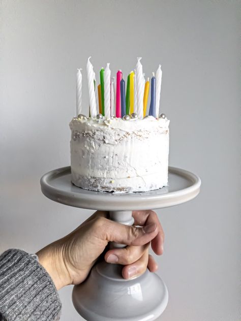 A Great Mini Birthday Cake Recipe – Maya's Kitchen Daydreams Lemon Birthday Cake Recipe, 4 Inch Cake Recipe, Mini Victoria Sponge Cakes, Cake For Two Recipe, Lemon Birthday Cakes, Mini Birthday Cake, Lemon Curd Cake, Elaborate Cakes, Small Batch Baking