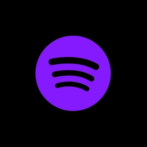 Dark Purple App Icons Spotify, Black And Purple Iphone Icons, Purple Aesthetic Snapchat Icon, Dark Purple Snapchat Icon, Tik Tok Purple Icon, App Icon Purple Dark, Black And Purple Icons For Apps, Dark Purple Icon Aesthetic, Black And Purple Widgets