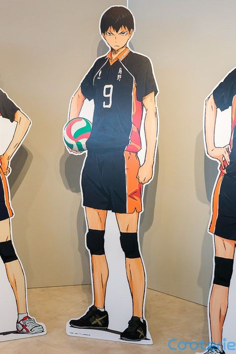 Karasuno High School, High School Volleyball, School Volleyball, Tokyo Ghoul Kaneki, Star Wars Drawings, Haikyuu Kageyama, Haikyuu 3, Cardboard Cutouts, Anime Room