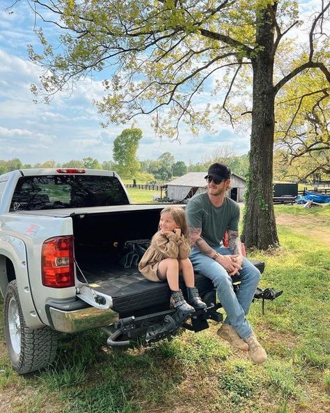 Hayley Hubbard on Instagram: "Happy Father’s Day ♥️ love the way you lead, love, and show our kids such a great example of how to love and be loved. Liv, Luca, & Atlas are so lucky to have you as their daddy! And I couldn’t be more grateful to get to raise our babies together #happyfathersday" Country Dad Aesthetic, Good Dad Aesthetic, Fathers Day Aesthetic, Traditional Masculinity, My Future Family, Father Aesthetic, Family Core, Dad Aesthetic, Dad Goals