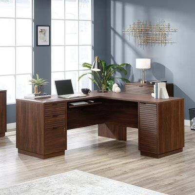 L Shaped Office Desk, L Shaped Executive Desk, Small Office Desk, Desk Wood, Desk Essentials, Large Cabinet, L Shaped Desk, Keyboard Mouse, Executive Desk